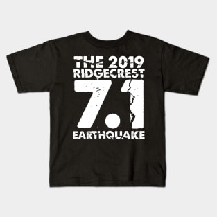 I Survived the California Earthquake 2019 Kids T-Shirt